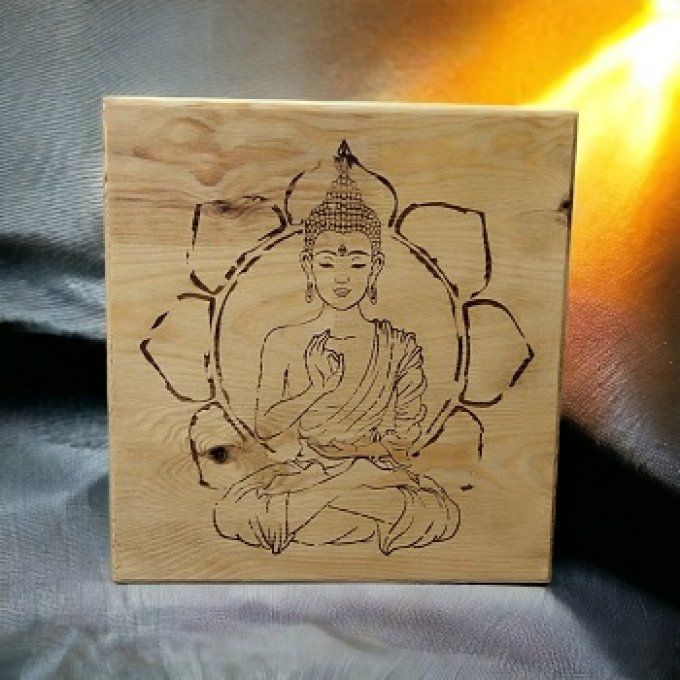 Tableau gravure Bouddha 
