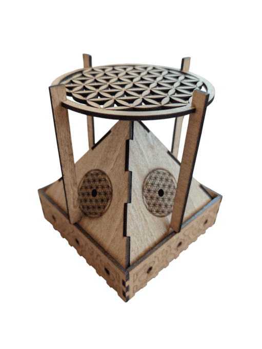 Encensoir Pyramide Fleur de Vie