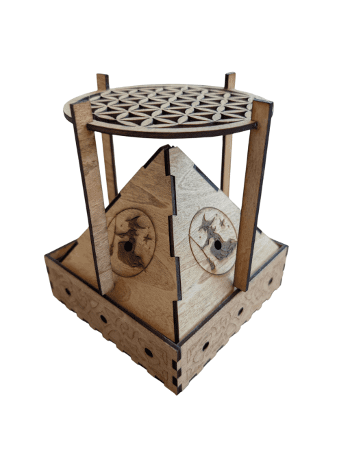 Encensoir Pyramide Sorcière & Fleur de Vie